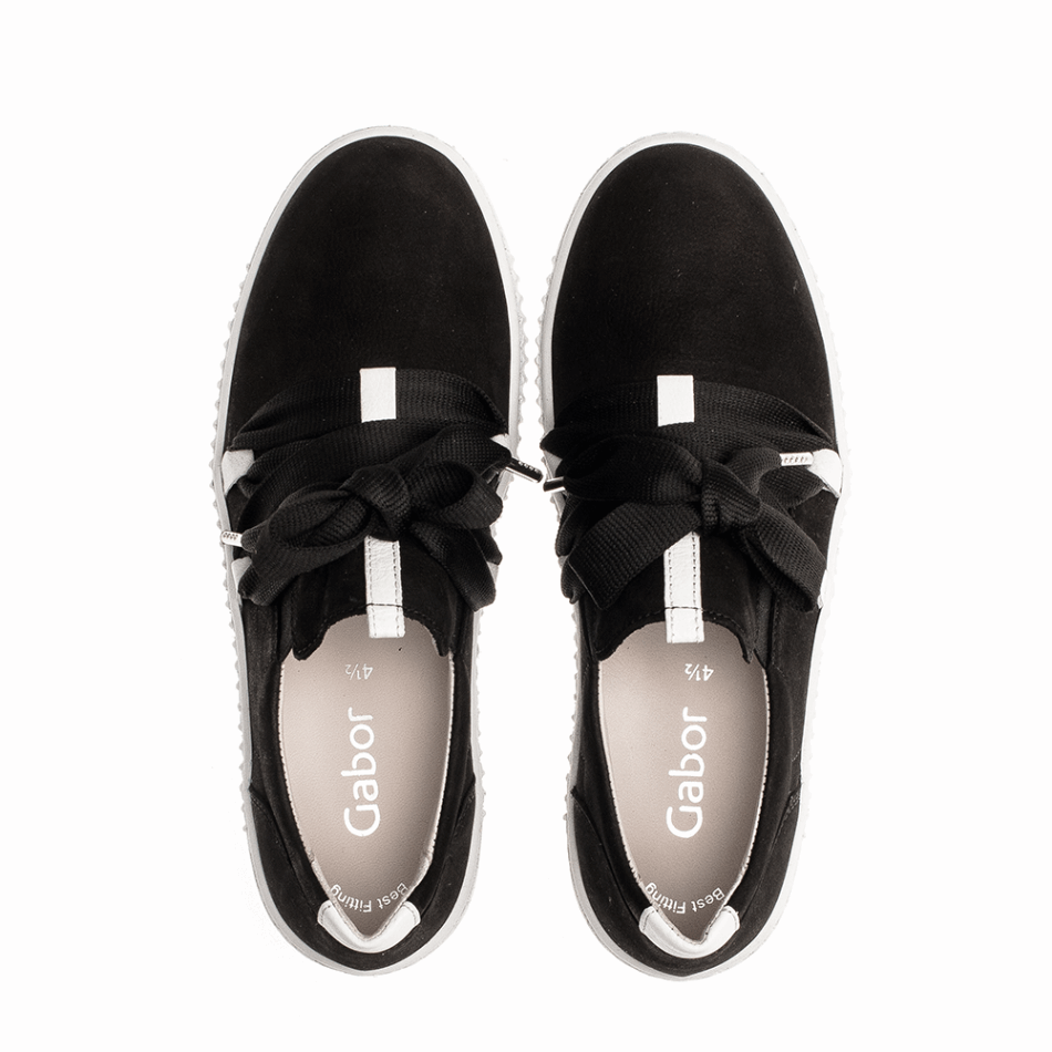 Gabour | Sneaker Noir/blanc Exclusif